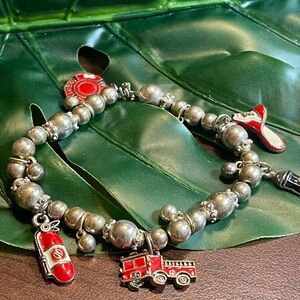 Silver plated bracelet